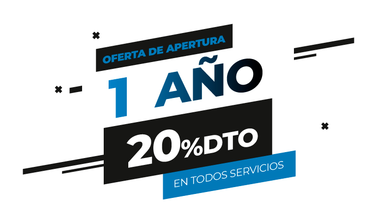 ¡Consigue un 20%dto! ¡Última semana!