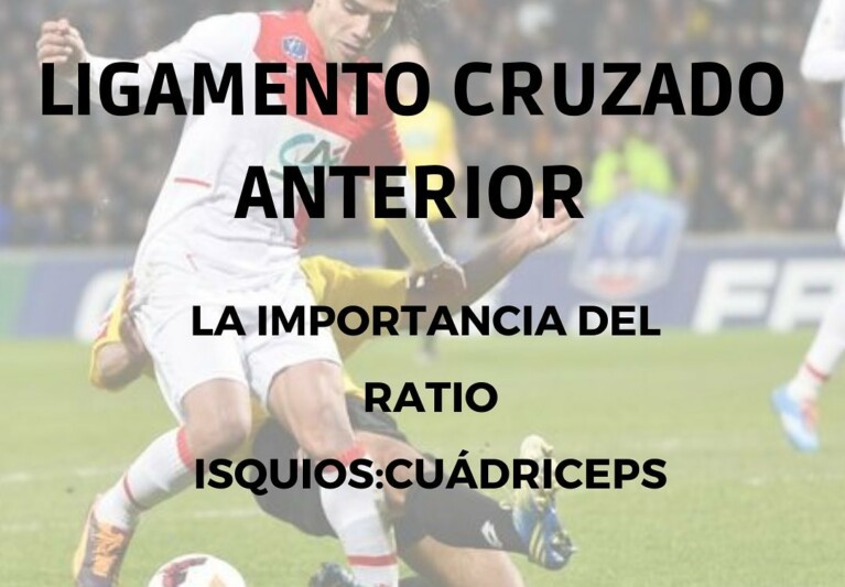 Ligamento cruzado anterior, la importancia del ratio Isquios/Cuadriceps